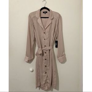 Lulu’s Long Sleeve Shirt Dress